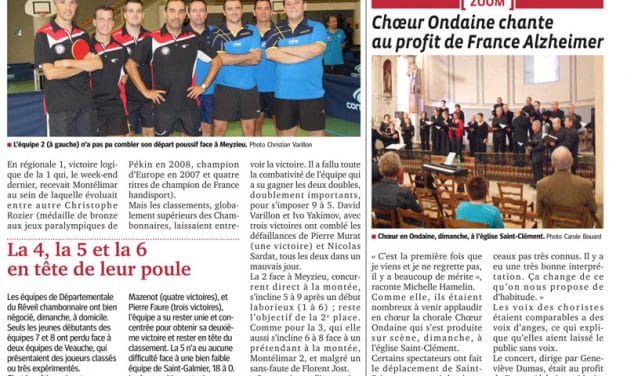 La Une s&rsquo;impose.