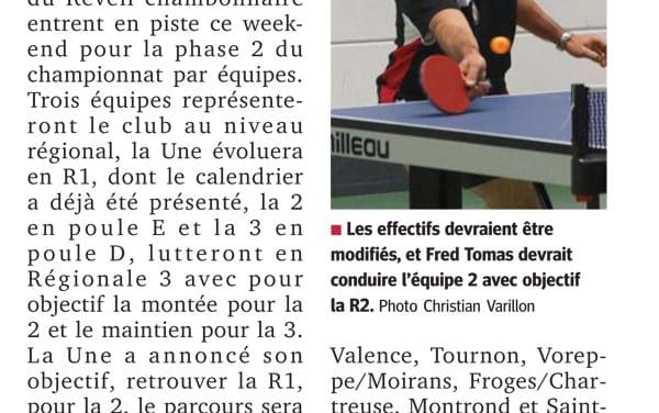 Deux montées et un maintien en objectif