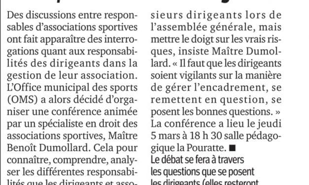 Conférence proposée par l&rsquo;OMS