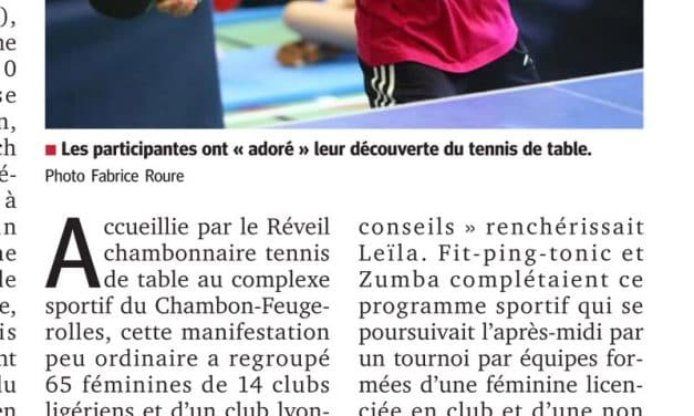 Journée du ping au féminin