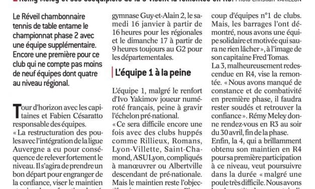 La phase 2 démarre ce week-end, à domicile