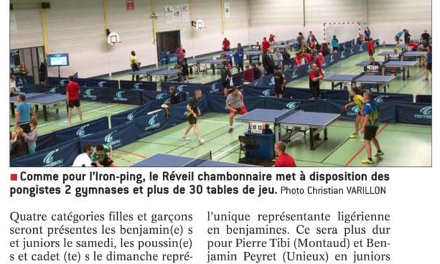 Finales Rhone-Alpes au Chambon-Feugerolles