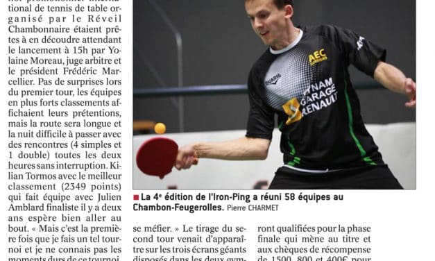 Iron-Ping Pas de surprise.