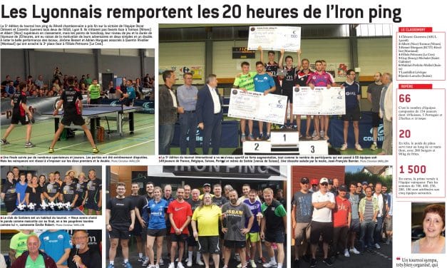 L&rsquo;IRON-PING 2017