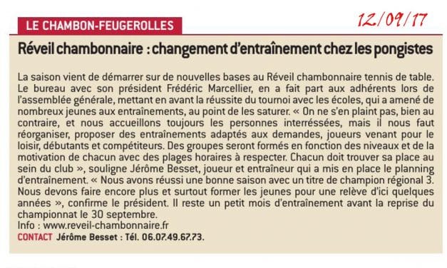 Lesjeunes en nombre aux entraînements.