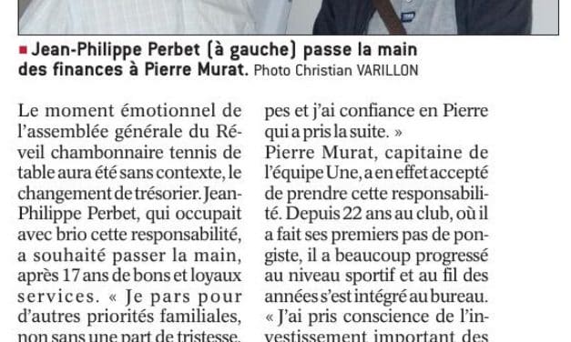Du nouveau au RCTT