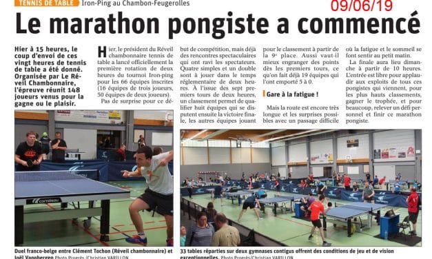 Lancement de l&rsquo;Iron-ping