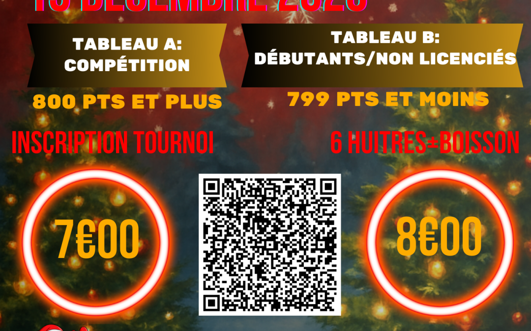 LES TOURNOIS DU VENDREDI